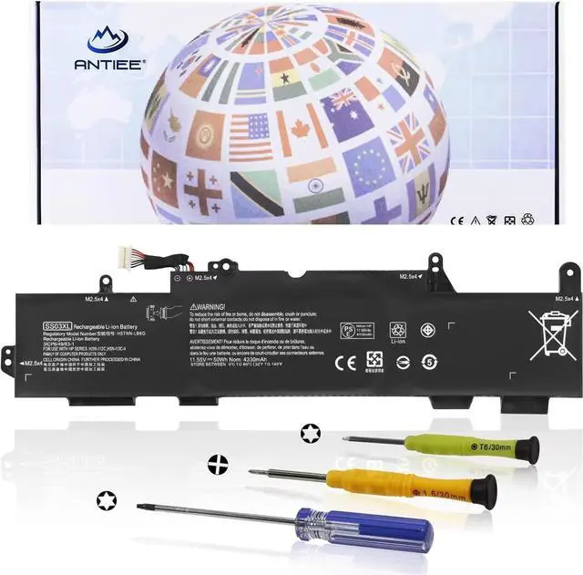 Main image of ANTIEE SS03XL 933321-855 Battery for Hp EliteBook 840 G5 G6,EliteBook 730 735 740 745 830 846 G5,EliteBook 735 745 830 G6,ZBook 14U G5 G6 HSN-I13C-4 932823-421 933321-852 932823-1C1 HSTNN-LB8G