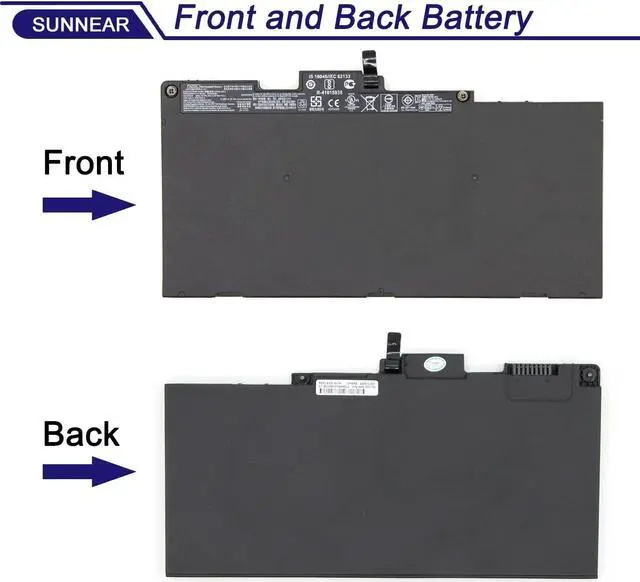 Alt view image 3 of 6 - TA03XL CS03XL 854047-421 Battery for HP EliteBook 745 755 840 848 850 G4 hp ZBook 14U 15U G4 Series HSTNN-LB7J HSTNN-IB7L 854047-1C1 996QA101H TA03051XL HSTNN-172C-4 HSTNN-175C-5 854108-850