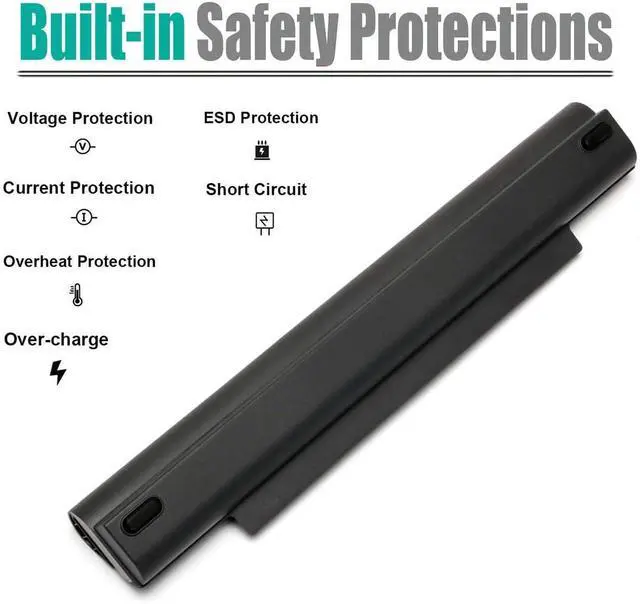 Alt view image 4 of 7 - ROLADA YFDF9 5MTD8 Notebook Battery Replacement for Dell Latitude 3340 3350, V131 2 Series; JR6XC YFOF9 Laptop Batteries-11.1V 65Wh