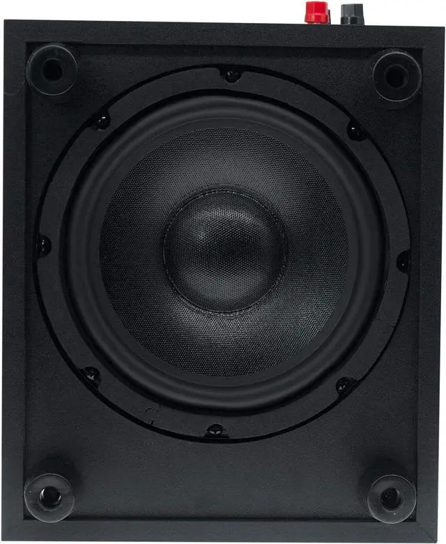 Alt view image 7 of 7 - Rockville CT80 8" 70V Commercial Subwoofer, Wall-Mount Bracket, Deep Bass, Wide Frequency, Durable Build, for Restaurants and Conference Rooms