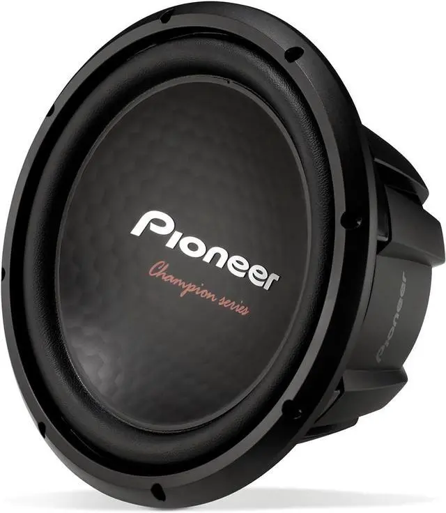 Main image of PIONEER TS-A301S4 - Powerful 12-inch Subwoofer, 1600 Watts Peak Power, Single 4 Ohms Voice Coil for a Powerful Bass