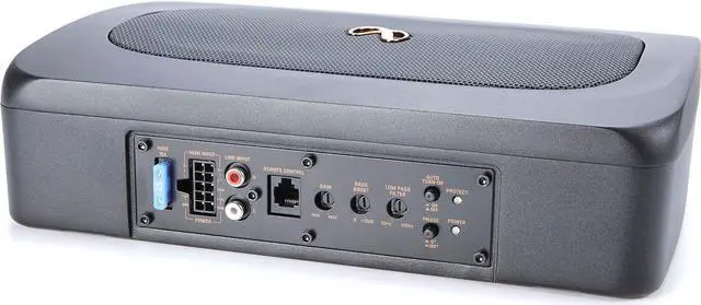 Alt view image 3 of 7 - Infinity Basslink Mini - Powered 6x8 underseat subwoofer - Titanium