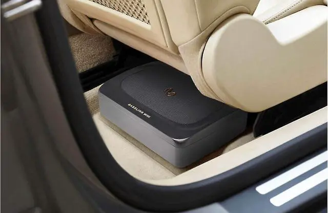 Alt view image 5 of 7 - Infinity Basslink Mini - Powered 6x8 underseat subwoofer - Titanium