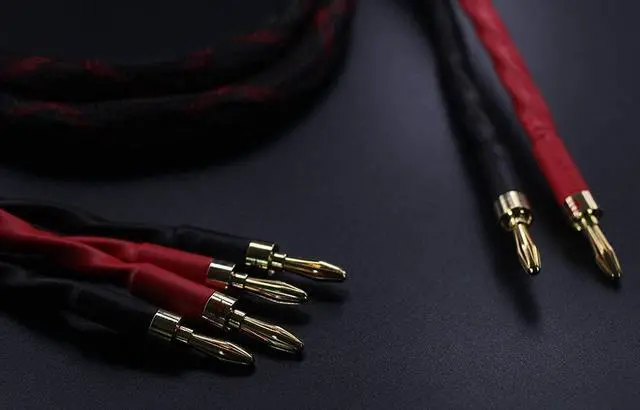 Alt view image 6 of 7 - k4B-2B Bi-Wire Speaker Cable (2 Banana Plugs - 4 Banana Plugs), 1pair Set (Total 12banana Plugs), k4B-2B (1.5M(4.92ft))