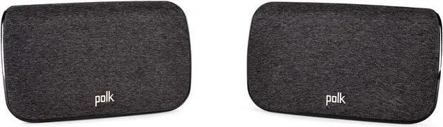 Main image of Polk Audio SR2 Wireless Surround Sound Speakers for Select React and Magnifi Sound Bars - Immersive Easy Set Up, Multiple Placement Options, 2 Count (Pack of 1)