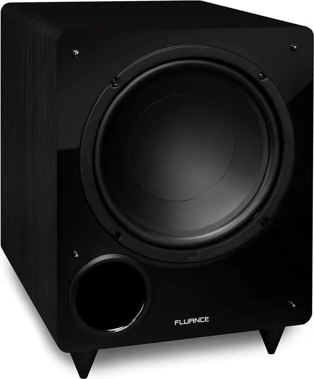 Alt view image 4 of 7 - Fluance Elite High Definition Surround Sound Home Theater 5.1 Speaker System Including 3-Way Floorstanding Towers, Center Channel, Rear Surround Speakers and a DB10 Subwoofer - Black Ash (SX51BR)