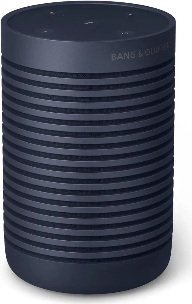 Alt view image 3 of 7 - Bang & Olufsen Beosound Explore - Wireless Portable Outdoor Bluetooth speaker, IP 67 Dustproof and Waterproof, Navy