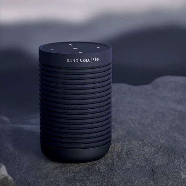 Alt view image 4 of 7 - Bang & Olufsen Beosound Explore - Wireless Portable Outdoor Bluetooth speaker, IP 67 Dustproof and Waterproof, Navy