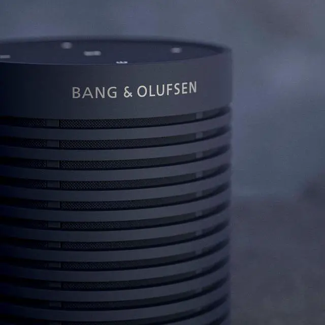 Alt view image 5 of 7 - Bang & Olufsen Beosound Explore - Wireless Portable Outdoor Bluetooth speaker, IP 67 Dustproof and Waterproof, Navy