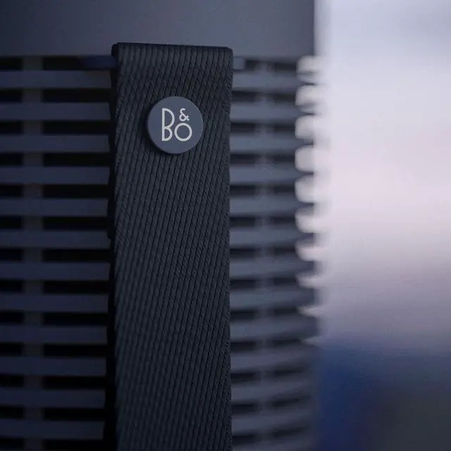 Alt view image 6 of 7 - Bang & Olufsen Beosound Explore - Wireless Portable Outdoor Bluetooth speaker, IP 67 Dustproof and Waterproof, Navy