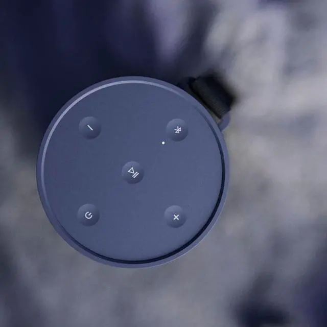 Alt view image 7 of 7 - Bang & Olufsen Beosound Explore - Wireless Portable Outdoor Bluetooth speaker, IP 67 Dustproof and Waterproof, Navy
