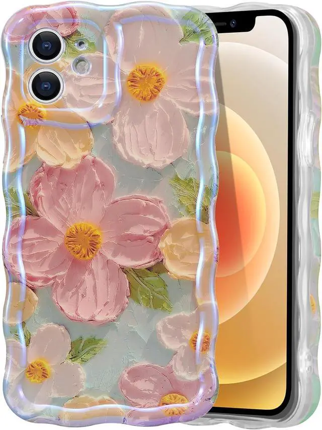 EYZUTAK Case for iPhone 11, Colorful Retro Oil Painting