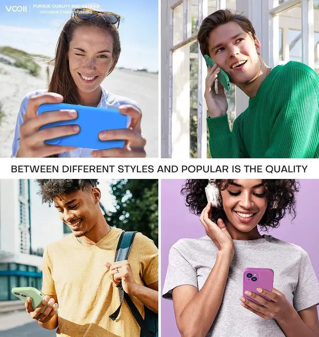 Alt view image 6 of 7 - Compatible with iPhone 13 Case, Liquid Silicone Upgrade [Camera Protection] [Soft Anti-Scratch Microfiber Lining] Shockproof Phone Case for iPhone 13 6.1 inch - Matcha