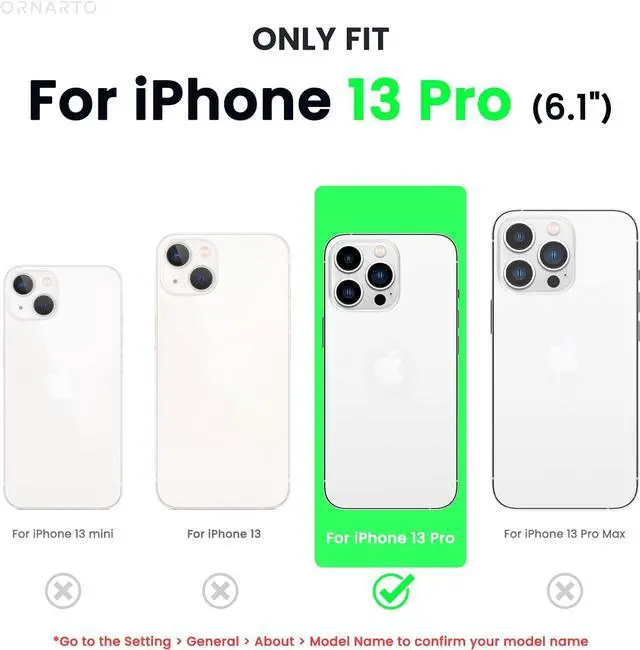 Alt view image 2 of 6 - Compatible with iPhone 13 Pro Case 6.1, Slim Liquid Silicone 3 Layers Full Covered Soft Gel Rubber Case Cover 6.1 inch-Chalk Pink