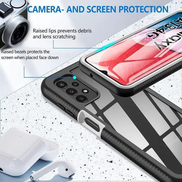 Alt view image 4 of 7 - BESINPO for Gabb Phone 3 Pro Case, Military Grade Drop 360 Full Body Protection with Built-in Screen Protector Shockproof Rugged Bumper Cover Case for Samsung GalaxyA13 /Gabb Phone 3 Pro