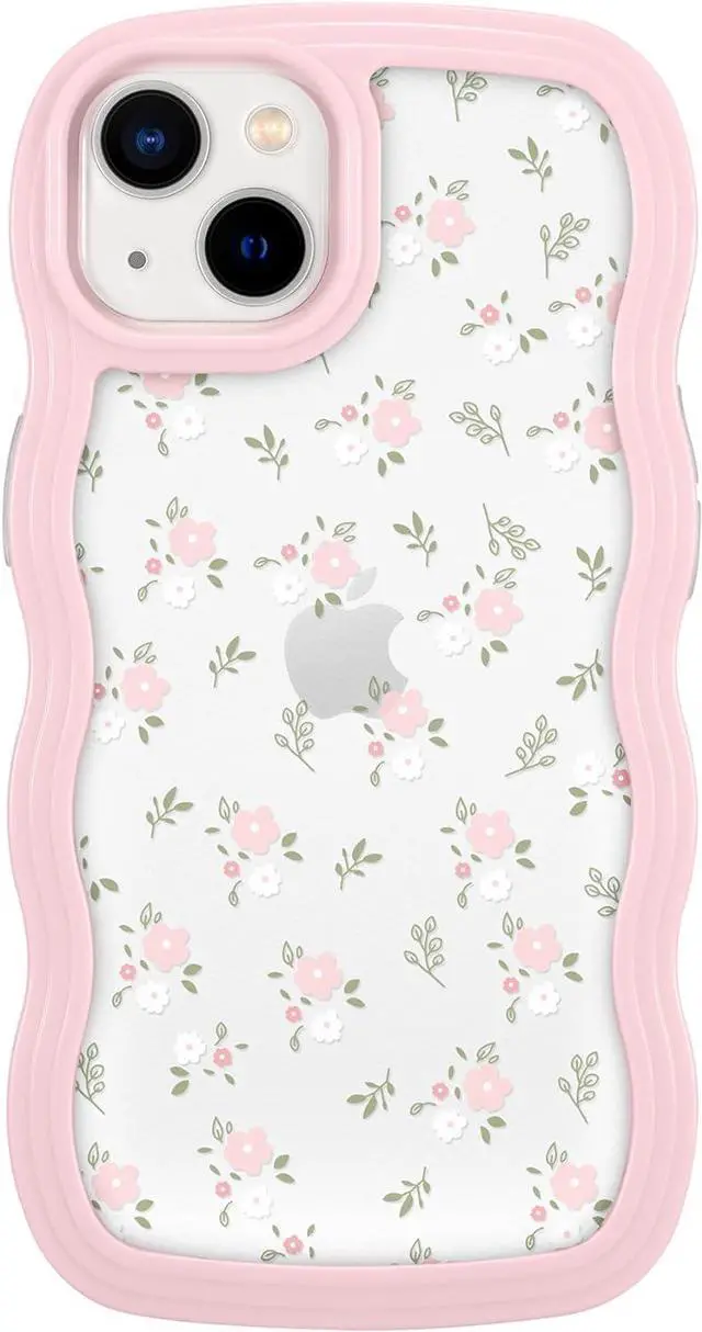 ZCDAYE Floral Case Compatible with iPhone 15, Aesthetic