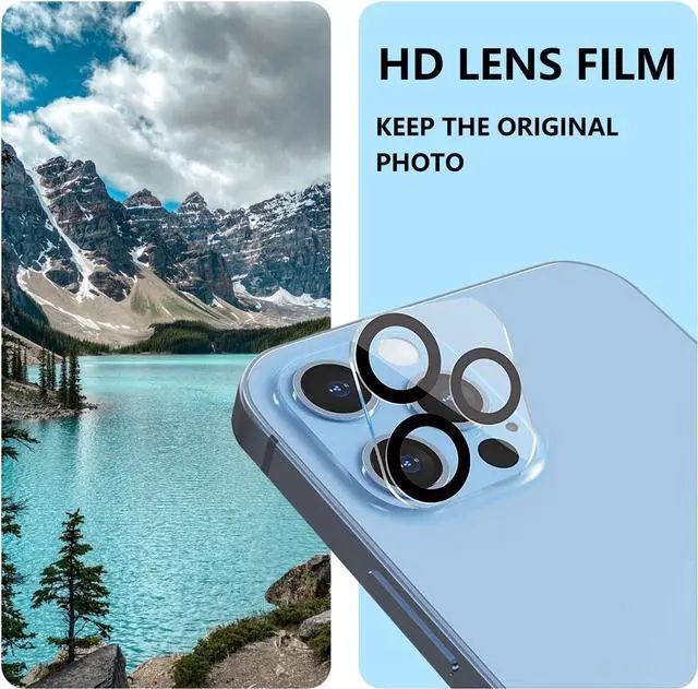 Alt view image 2 of 7 - EQ 5 in 1 (1pcs Clear Case +2pcs Screen Protectors +2pcs Camera Cover) 2023 (15)