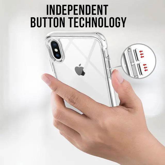 Alt view image 5 of 7 - for Iphone X Case with Stand CleariPhone Xs Phone Case with KickstandIphone X Thin Transparent Case5.8 Inch