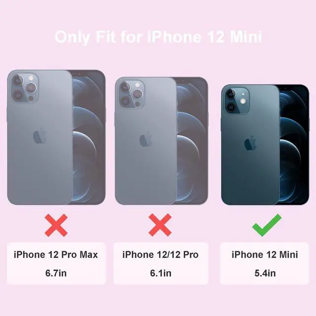 Alt view image 2 of 6 - for iPhone 12 Mini Case Clear Cute Kawaii White Hibiscus Hawaiian Flower Floral Aesthetic Phone Case for Girls Preppy Women