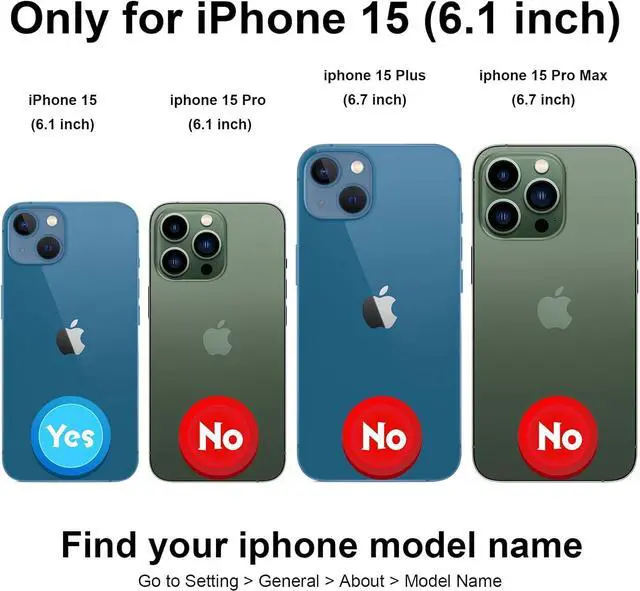 Alt view image 2 of 6 - HAOPINSH for iPhone 15 Wallet Case with Card Holder, Blue Florals Pattern Back Flip Folio PU Leather Kickstand Card Slots Case for Women Girls, Double Magnetic Clasp Shockproof Cover 6.1"