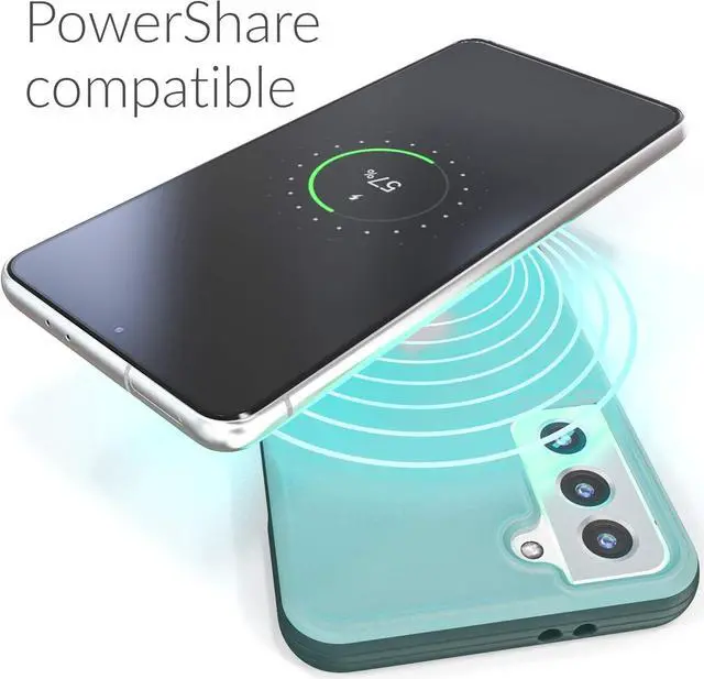 Alt view image 6 of 7 - Slim Guard for Galaxy S21 Case, Shockproof Case for Samsung Galaxy S21, S21 5G (6.2 inch) - Aqua