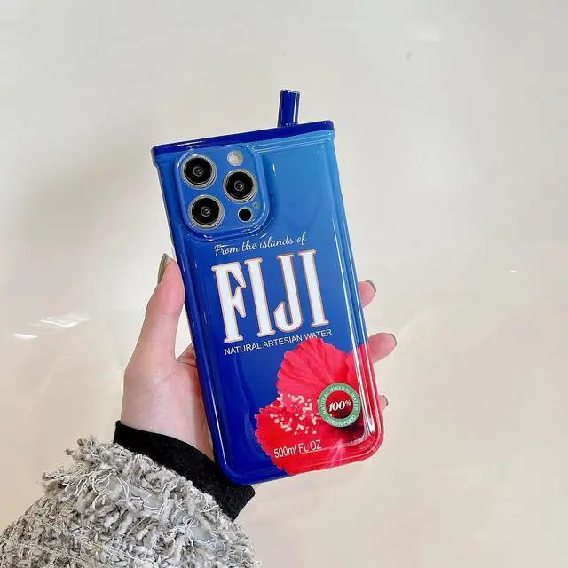 Alt view image 5 of 6 - for iPhone 14 Pro Max Case Cute Soft Shockproof 3D Cartoon Funny Unique Kawaii Milk Coffee Tea Cup Phone Protective Phone Cover for Women Girls (Blue Water)