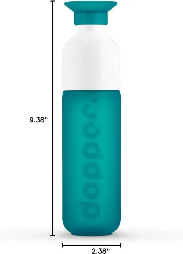 Alt view image 7 of 7 - Preserve Dopper Water Bottle, 15.25 Ounce, Tidal Teal