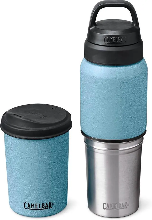 Alt view image 5 of 6 - CamelBak MultiBev Water Bottle & Travel Cup  Insulated Stainless Steel