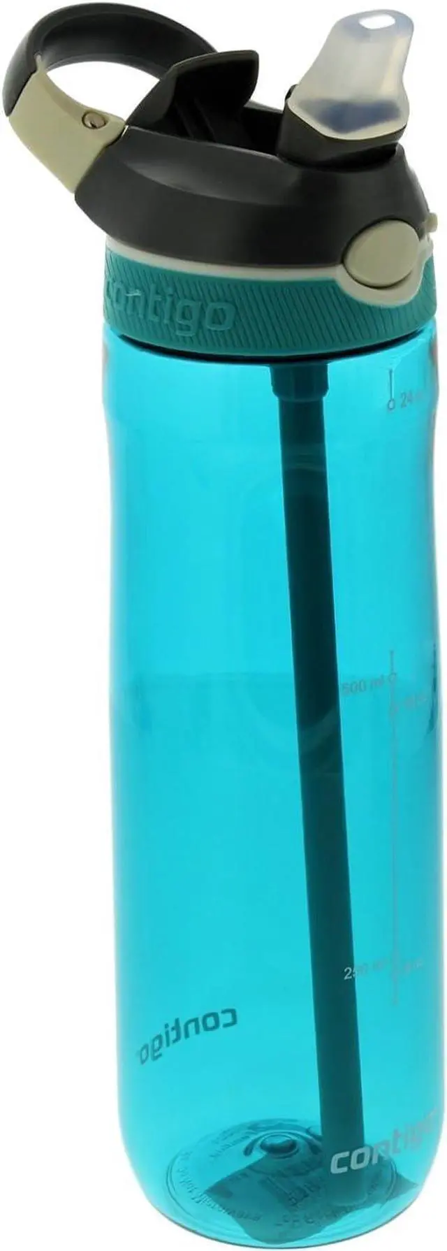 Alt view image 5 of 6 - Contigo AUTOSPOUT Ashland Reusable Water Bottle, 24oz, Scuba