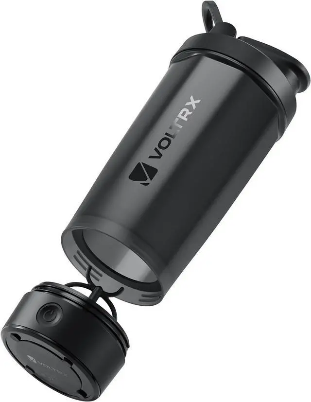 Alt view image 6 of 7 - VOLTRX Protein Shaker Bottle, Merger USB C Rechargeable Electric Protein Shake Mixer, Shaker Cups for Protein Shakes and Meal Replacement Shakes, BPA Free, 24oz