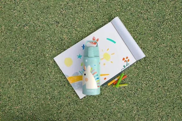 Alt view image 7 of 7 - SIGG - Insulated Kids Bottle - Shield One Therm - For Carbonated Beverages - Dishwasher Safe - Stainless Steel - 17 Oz