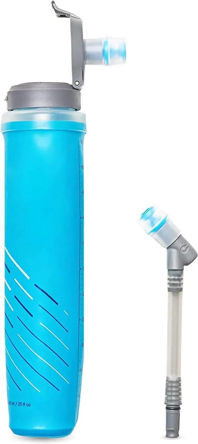 Main image of HydraPak UltraFlask Speed (500ml or 600ml) - Collapsible Soft Flask Water Bottle for Hydration Vests and Running Packs with Easy Open Cap