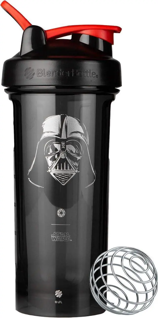 Main image of BlenderBottle Star Wars Shaker Bottle Pro Series Perfect for Protein Shakes and Pre Workout, 28-Ounce, Darth Vader Helmet