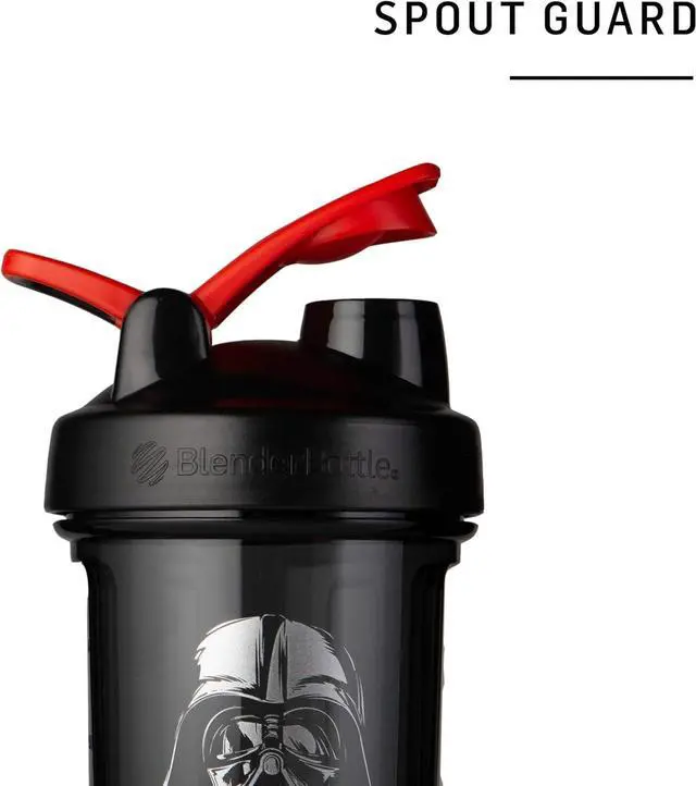 Alt view image 4 of 6 - BlenderBottle Star Wars Shaker Bottle Pro Series Perfect for Protein Shakes and Pre Workout, 28-Ounce, Darth Vader Helmet