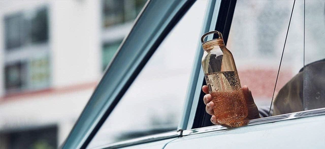 Alt view image 3 of 7 - KINTO 20398 Water Bottle, 33.4 fl oz (950 ml), Amber, Lightweight, Dishwasher Safe, My Bottle