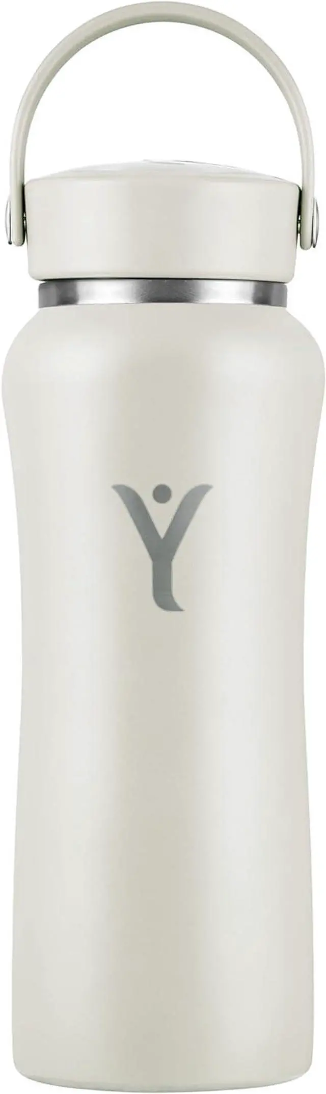 Alt view image 2 of 7 - DYLN Alkaline Water Bottle | Portable Hydrogen Water Bottle Creates Hydrogen-Rich Water up to 9.5 pH | Vacuum Insulated Stainless Steel Keeps Water Cold for 24 Hours
