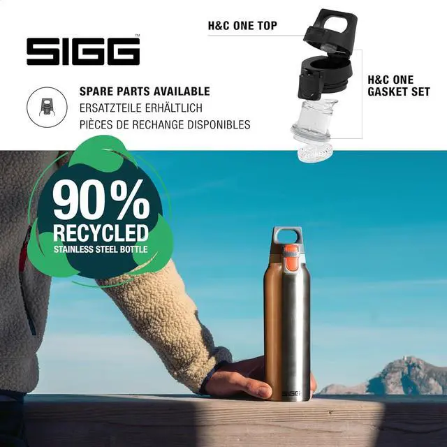 Alt view image 5 of 7 - SIGG - Insulated Flask - Thermo Hot & Cold ONE Light - Fruit Filter- BPA-Free - Stainless Steel - 19 Oz