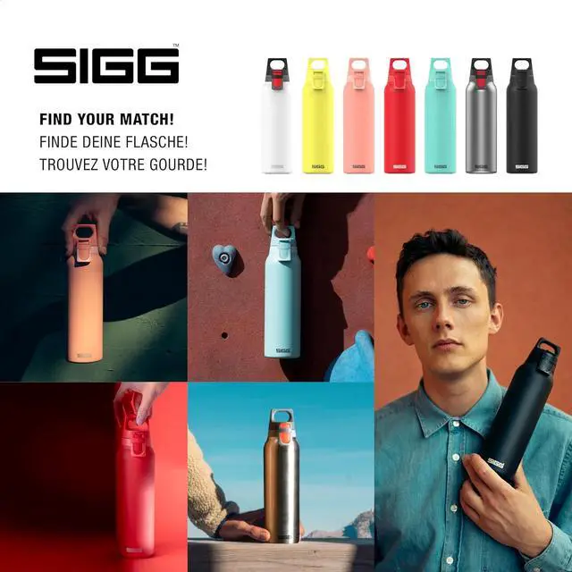 Alt view image 6 of 7 - SIGG - Insulated Flask - Thermo Hot & Cold ONE Light - Fruit Filter- BPA-Free - Stainless Steel - 19 Oz