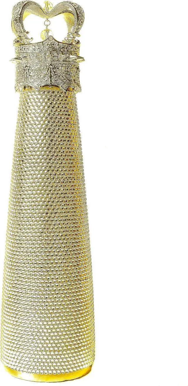 Alt view image 5 of 5 - Gold Bling Water Bottle Rhinestone Gold Rhinestone Diamond Water Bottle Reusable Insulated Stainless Steel Bling Premium Aesthetic Gift