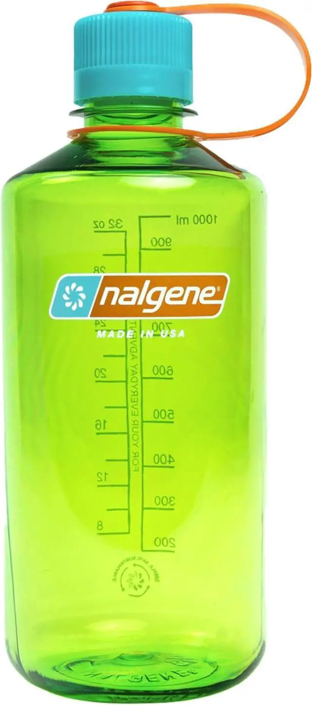 Main image of Nalgene Sustain Tritan BPA-Free Water Bottle Made with Material Derived from 50% Plastic Waste, 32 OZ, Narrow Mouth, Pear