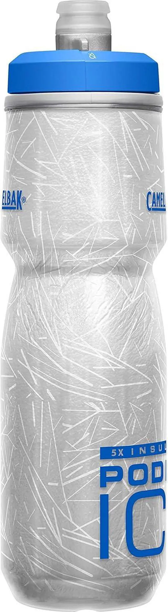 Alt view image 2 of 7 - CamelBak Podium Ice Bike Bottle 21oz - Insulated Squeeze Bottle, Oxford