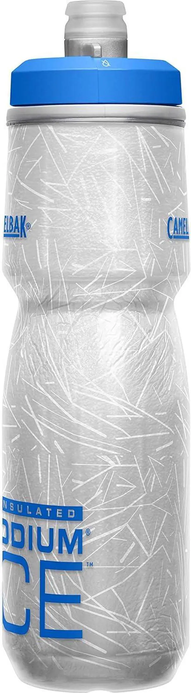 Alt view image 4 of 7 - CamelBak Podium Ice Bike Bottle 21oz - Insulated Squeeze Bottle, Oxford