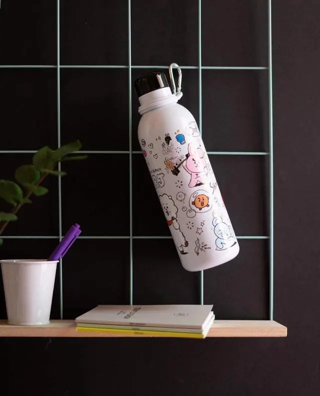 Alt view image 7 of 7 - VIFAH Official Kawaii Bottle 500ml Merchandise / 17OZ, Stainless Steel, Double Wall Insulated - Kawaii Stuff
