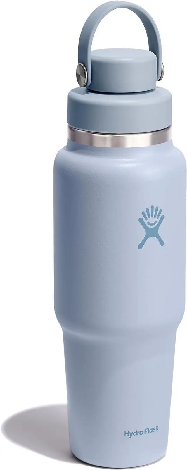 Alt view image 2 of 7 - HYDRO FLASK Wide Mouth vacuum insulated stainless steel cupholder water bottle with leakproof chug cap for cup holder, cold water drinks, sports, car