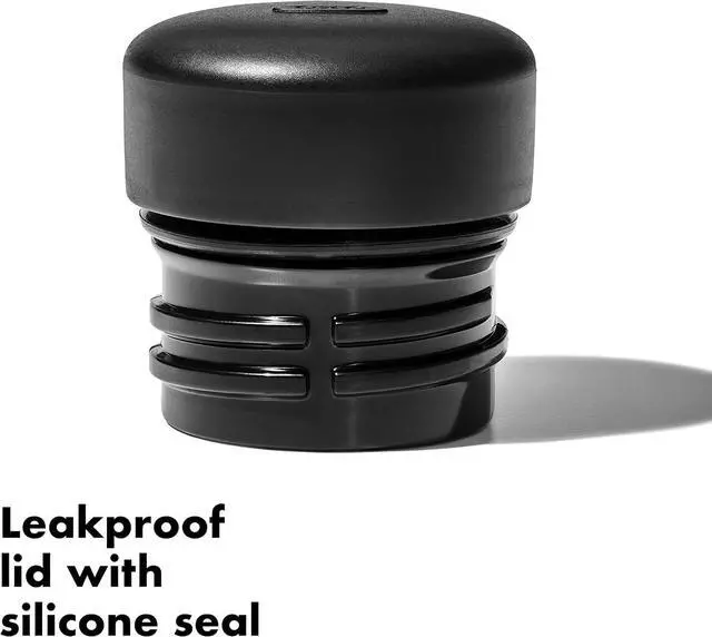 Alt view image 3 of 6 - OXO Strive 24oz Insulated Water Bottle with Standard Lid - Dark Cobalt