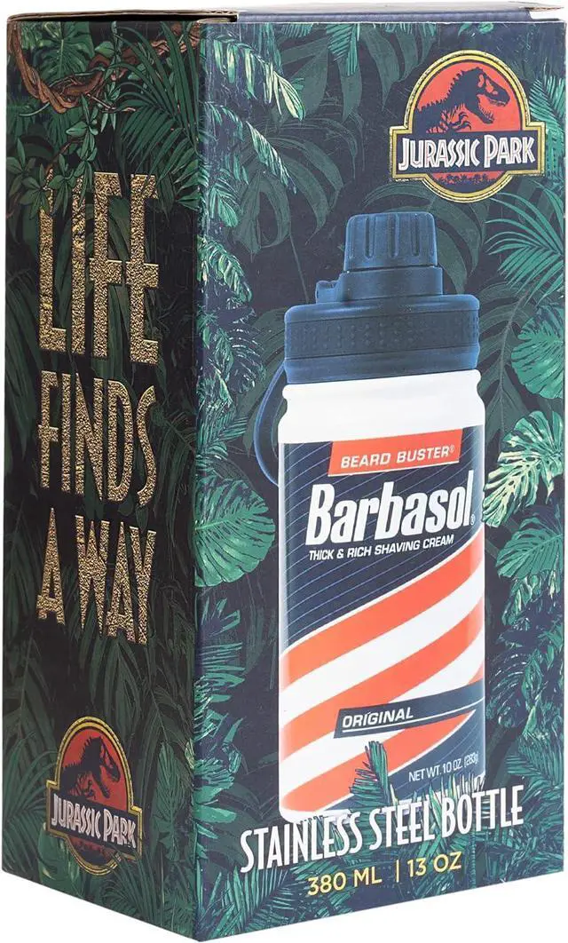 Alt view image 3 of 7 - Grupo Erik Official Jurassic World Rebirth Bottle 380ml / 13oz - Barbasol Jurassic Park Water Bottle Kids - Jurassic Park Merchandise