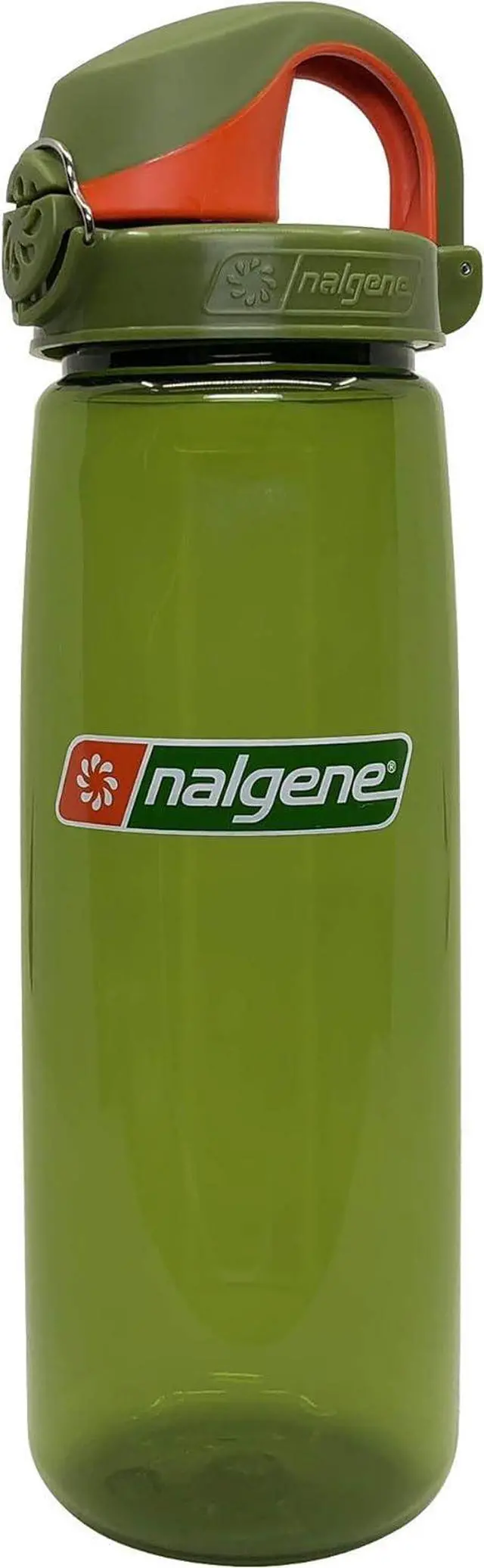 Main image of Nalgene On the Fly BPA-Free Water Bottle, Juniper with Juniper/Orange, 24 Oz