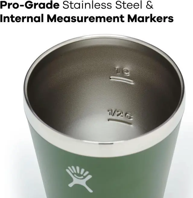 Alt view image 4 of 6 - Hydro Flask Outdoor Kitchen Tumbler - Stainless Steel Dinnerware Reusable Camping Gear Mess Kit Cup - Dishwasher Safe, BPA-Free, Non-Toxic