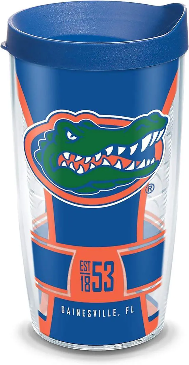Main image of Tervis Made in USA Double Walled University of Florida Gators Insulated Tumbler Cup Keeps Drinks Cold & Hot, 24oz Water Bottle, Spirit