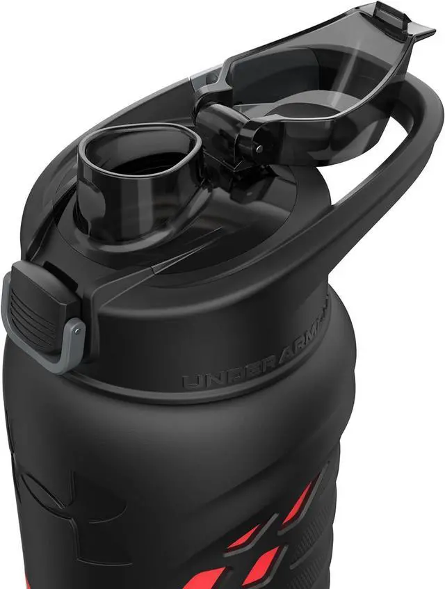 Alt view image 5 of 7 - Under Armour 24Oz Stainless Steel Water Bottle, Insulated, Carabiner Easy Carry Hook, Leak Proof, Kids & Adults, All Sports, Gym